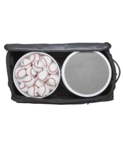 Wilson Coaches Ball Bucket Roller Bag: WB5710701 -wp populaire magasin WB5710701 7 Wilson Ball Bucket Bag Black Detail.png.cq5dam.web .1200.1200