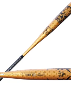 2023 DeMarini Voodoo One Gold BBCOR (-3) Baseball Bat: WBD2352010 -wp populaire magasin WBD2352010 8 DeMarini Voodoo One GD.png.cq5dam.web .1200.1200