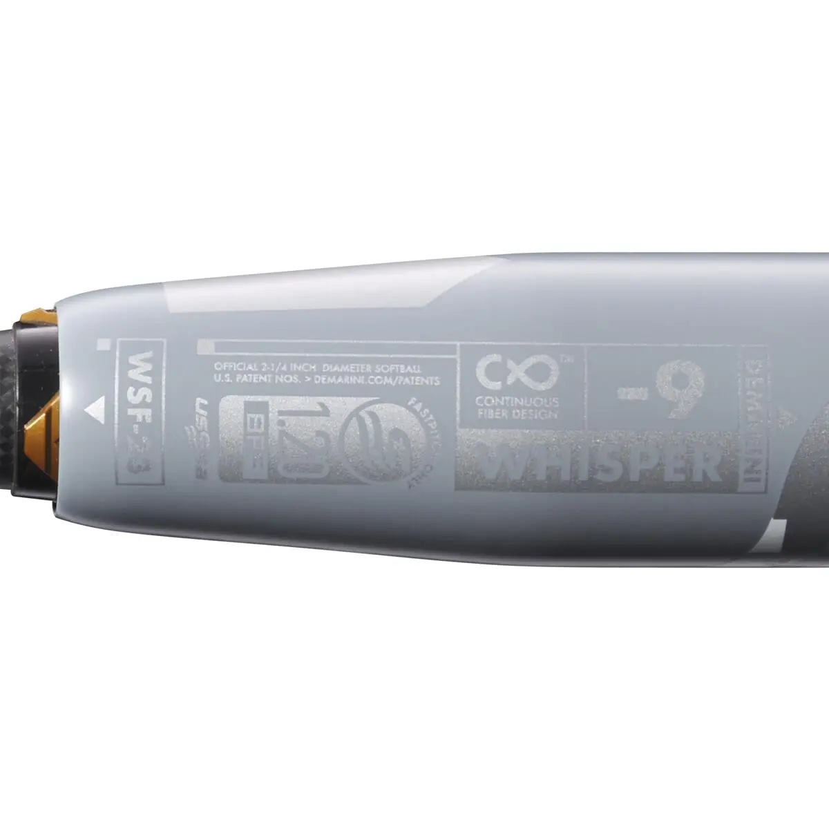 2023 DeMarini Whisper (-9) Fastpitch Softball Bat: WBD2417010 8 2023 DeMarini Whisper (-9) Fastpitch Softball Bat: WBD2417010 - Image 6