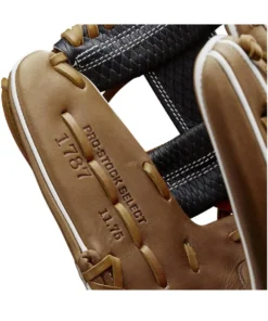 2021 Wilson A2K 1787 11.75" Infield Baseball Glove: WBW1000601175 -wp populaire magasin WBW100060 6 A2K IF 1787 1175 SaddleTan BlackSnakeSS.png.cq5dam.web .1200.1200