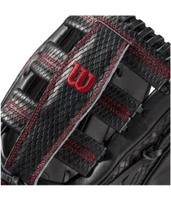 2021 Wilson A2K 1775SS 12.75" Outfield Baseball Glove: WBW1000671275 -wp populaire magasin WBW100067 4 A2K OF 1775SS 1275 BlackSS BlackSnakeSS Red.png.cq5dam.web .1200.1200