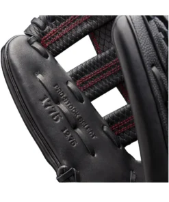 2021 Wilson A2K 1775SS 12.75" Outfield Baseball Glove: WBW1000671275 -wp populaire magasin WBW100067 6 A2K OF 1775SS 1275 BlackSS BlackSnakeSS Red.png.cq5dam.web .1200.1200