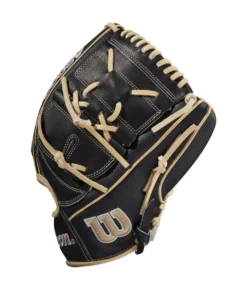 2021 Wilson A2000 B2SS 12" SuperSkin Pitcher's Baseball Glove: WBW10010012 -wp populaire magasin WBW100100 2 A2000 P B2SS 12 BlackSS Blonde.png.cq5dam.web .1200.1200