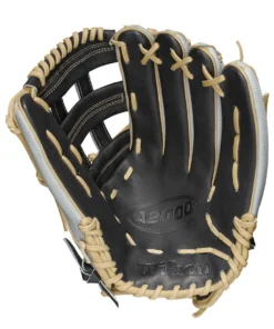 2021 Wilson A2000 1799SS 12.75" SuperSkin Outfield Baseball Glove: WBW1001121275 -wp populaire magasin WBW100112 1 A2000 OF 1799SS 1275 Black GreySS Blonde.png.cq5dam.web .1200.1200