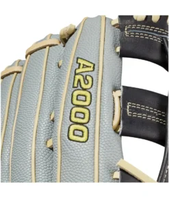 2021 Wilson A2000 1799SS 12.75" SuperSkin Outfield Baseball Glove: WBW1001121275 -wp populaire magasin WBW100112 5 A2000 OF 1799SS 1275 Black GreySS Blonde.png.cq5dam.web .1200.1200
