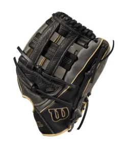2022 Wilson A1000 1750 12.5" Outfield Baseball Glove: WTA10RB221750 -wp populaire magasin WBW100138 2 A1000 1750 OF 125 Grey Blonde Black.png.cq5dam.web .1200.1200