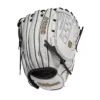 2022 Wilson A1000 V125 12.5" Outfield/Pitcher's Fastpitch Softball Glove: WTA10RF22V125 -wp populaire magasin WBW100182 0 A1000 FP V125 OF 125 White Black.png.cq5dam.web .1200.1200