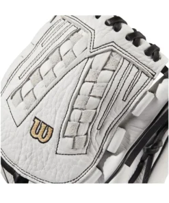 2022 Wilson A1000 V125 12.5" Outfield/Pitcher's Fastpitch Softball Glove: WTA10RF22V125 -wp populaire magasin WBW100182 4 A1000 FP V125 OF 125 White Black.png.cq5dam.web .1200.1200