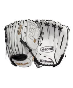 2022 Wilson A1000 V125 12.5" Outfield/Pitcher's Fastpitch Softball Glove: WTA10RF22V125 -wp populaire magasin WBW100182 8 A1000 FP V125 OF 125 White Black.png.cq5dam.web .1200.1200