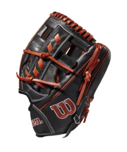 2022 Wilson A2000 1716 11.5" Infield Baseball Glove: WTA20RB221716 13 2022 Wilson A2000 1716 11.5" Infield Baseball Glove: WTA20RB221716 -wp populaire magasin WBW100389 2 A2000 Leather 1716 IF 115 Black Copper.png.cq5dam.web .1200.1200