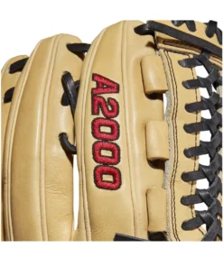 2022 Wilson A2000 D33 11.75" Pitcher's Baseball Glove: WTA20RB22D33 -wp populaire magasin WBW100393 5 A2000 Leather D33 1175 Blonde Black.png.cq5dam.web .1200.1200