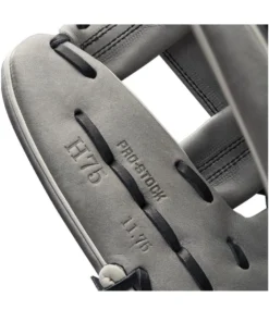 2022 Wilson A2000 H75 11.75" Infield Fastpitch Softball Glove: WTA20RF22H75 -wp populaire magasin WBW100437 6 A2000 FP IF H75 1175 Grey White.png.cq5dam.web .1200.1200
