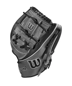 2023 Wilson A2K SC1787SS 11.75" Infield Baseball Glove: WBW1008921175 -wp populaire magasin WBW100892 2 A2K IF 1787SC 1175 BlackSS GreyDimple Grey.png.cq5dam.web .1200.1200