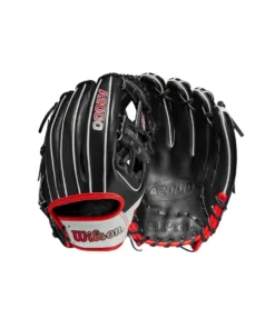 2023 Wilson A2000 1975 11.75" Infield Baseball Glove: WBW1009701175 -wp populaire magasin WBW100970 8 A2000 IF 1975 1175 Black White Red.png.cq5dam.web .1200.1200