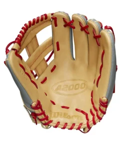 2023 Wilson A2000 1785 Super Skin 11.75" Infield Baseball Glove: WBW1009711175 10 2023 Wilson A2000 1785 Super Skin 11.75" Infield Baseball Glove: WBW1009711175 -wp populaire magasin WBW100971 1 A2000 IF 1785SS 1175 GreySS Blonde Red.png.cq5dam.web .1200.1200