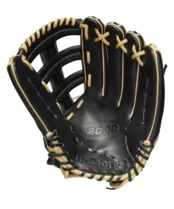 2023 Wilson A2000 1810 Super Skin 12.75" Outfield Baseball Glove: WBW1009731275 -wp populaire magasin WBW100973 1 A2000 OF 1810SS 1275 Black BlackSS Blonde.png.cq5dam.web .1200.1200
