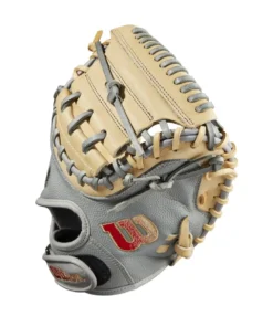 2023 Wilson A2000 PF33 Super Skin 33" Baseball Catcher's Mitt: WBW10098433 -wp populaire magasin WBW100984 2 2023 A2000 C PF33SS 33 GreySS Blonde.png.cq5dam.web .1200.1200