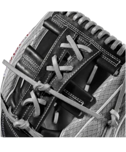 2023 Wilson A2000 FP75SS 11.75" Infield Fastpitch Glove: WBW1009911175 -wp populaire magasin WBW100991 4 A2000 FP FP75SS 1175 GreySnakeSS Black Red