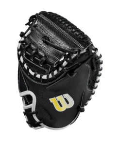 2023 Wilson A2000 M1DSS 33.5" Baseball Catcher's Mitt: WBW100995335 -wp populaire magasin WBW100995 2 A2000 C M1DSC 335 BlackSS BlackDimple White WilsonGold