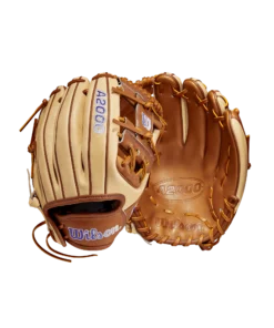2023 Wilson A2000 SB22 11.75" Infield Fastpitch Glove: WBW1010161175 -wp populaire magasin WBW101016 8 A2000 FP Sis Bates GM FP1975 1175 Blonde SaddleTan Purple