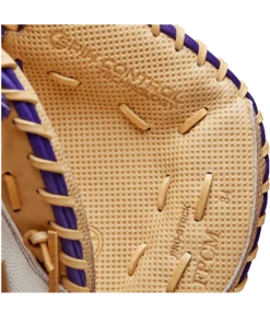 2023 Wilson A2000 Aubree Munro AM1 34" Fastpitch Catcher's Mitt: WBW10101834 -wp populaire magasin WBW101018 6 A2000 FP C Aubree Munro GM FPCM 34 White Blonde Purple