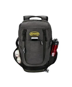 Wilson A2000 Players Backpack Bat Bag: WTA2000 -wp populaire magasin WTA2000CH 2 Wilson A2000 Backpack Charcoal Straight Front Pockets.png.cq5dam.web .1200.1200
