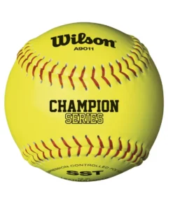 Wilson 12" NFHS Leather Polycore Fastpitch Softballs (Dozen): WTA9011BSST