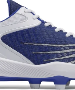 New Balance Men's PL4040V6 Baseball And Softball Molded Cleat: Royal / White