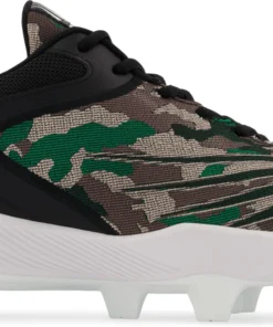 New Balance Men's PL4040V6 Baseball And Softball Molded Cleat: Camo / White