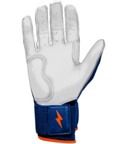 Bruce Bolt PREMIUM PRO NIMMO Long Cuff Batting Gloves: Mets Blue -wp populaire magasin premium pro nimmo series long cuff batting gloves blue gloves brucebolt 291082