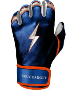 Bruce Bolt PREMIUM PRO NIMMO Short Cuff Batting Gloves: Blue -wp populaire magasin premium pro nimmo series short cuff batting gloves blue gloves brucebolt 759915
