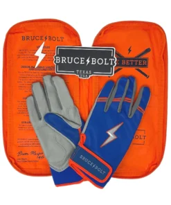 Bruce Bolt PREMIUM PRO NIMMO Short Cuff Batting Gloves: Blue -wp populaire magasin premium pro nimmo series short cuff batting gloves blue gloves brucebolt 966194