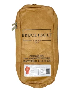 Bruce Bolt PREMIUM PRO Short Cuff Batting Gloves: Orange -wp populaire magasin premium pro short cuff batting gloves orange brucebolt 357718