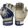 2022 Spiderz PRO Model Batting Gloves: Navy Blue/White -wp populaire magasin pronavywhite