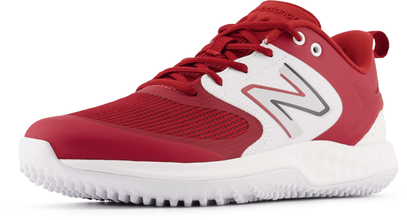 New Balance Fresh Foam 3000 V6 (Crimson Red & White) Turf Trainer: T3000BC6 6 New Balance Fresh Foam 3000 V6 (Crimson Red & White) Turf Trainer: T3000BC6 - Image 4