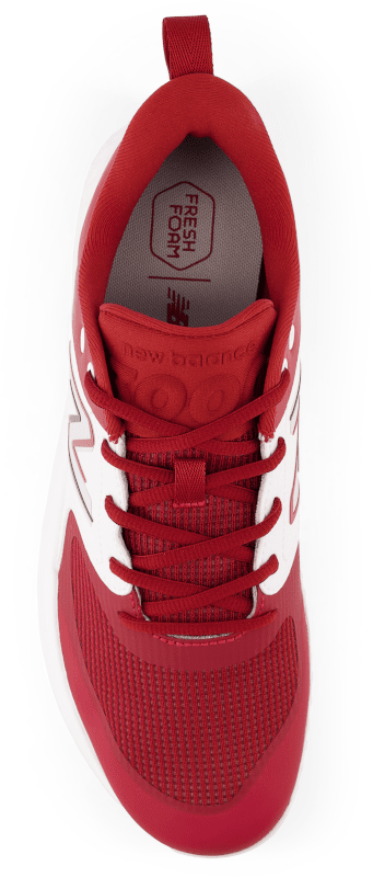 New Balance Fresh Foam 3000 V6 (Crimson Red & White) Turf Trainer: T3000BC6 7 New Balance Fresh Foam 3000 V6 (Crimson Red & White) Turf Trainer: T3000BC6 - Image 5