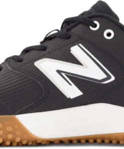 New Balance Fresh Foam 3000 V6 (Black & White Gum Sole) Turf Trainer: T3000BK6 -wp populaire magasin t3000bk6 3