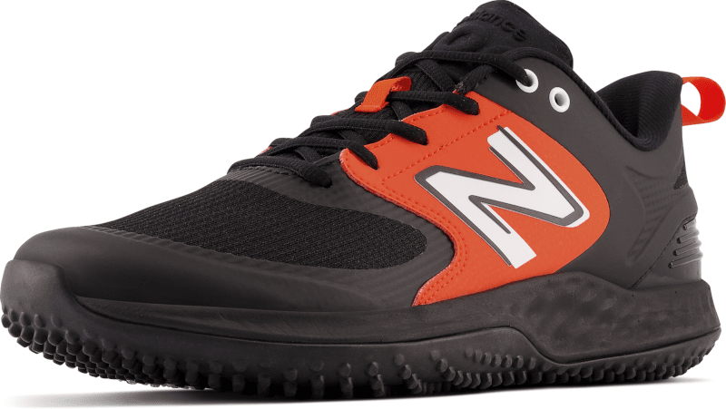 New Balance Fresh Foam 3000 V6 (Black & Orange) Turf Trainer: T3000BO6 6 New Balance Fresh Foam 3000 V6 (Black & Orange) Turf Trainer: T3000BO6 - Image 4