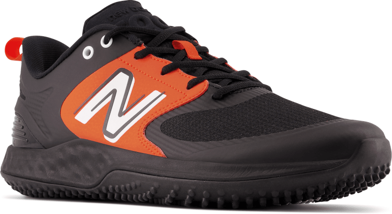 New Balance Fresh Foam 3000 V6 (Black & Orange) Turf Trainer: T3000BO6 4 New Balance Fresh Foam 3000 V6 (Black & Orange) Turf Trainer: T3000BO6 - Image 2
