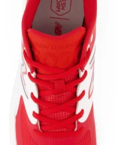 New Balance Fresh Foam 3000 V6 (Red & White) Turf Trainer: T3000TR6 -wp populaire magasin t3000tr6 4