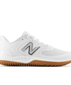 New Balance Fresh Foam 3000 V6 (White & White Gum Sole) Turf Trainer: T3000TW6