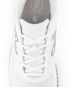 New Balance Fresh Foam 3000 V6 (White & White Gum Sole) Turf Trainer: T3000TW6 -wp populaire magasin t3000tw6 4