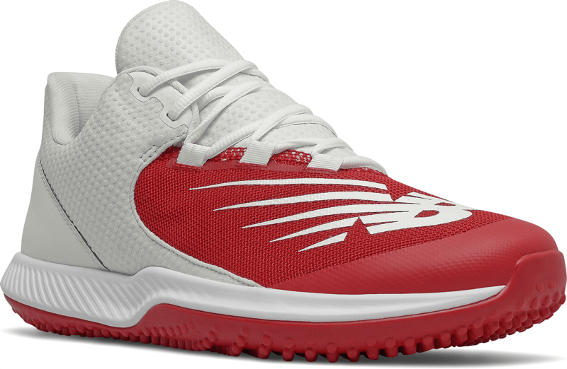 New Balance FuelCell 4040 V6 Turf Trainer (Red With White): T4040TR6 4 New Balance FuelCell 4040 V6 Turf Trainer (Red With White): T4040TR6 - Image 2