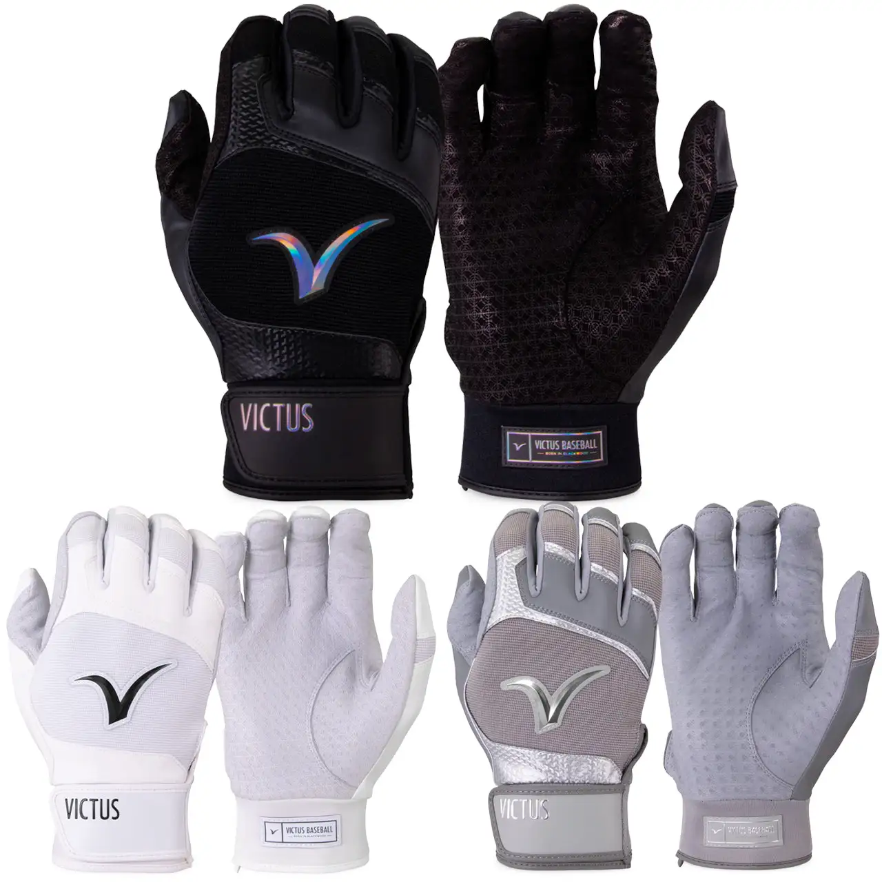 Victus Sports The Debut 2.0 Youth Batting Gloves (Multiple Colors): VBG2Y 3 Victus Sports The Debut 2.0 Youth Batting Gloves (Multiple Colors): VBG2Y