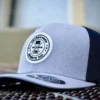 HB Sports Headbanger Exclusive Flexfit Snapback Hat: Silver With White Circle Badge -wp populaire magasin 1 55c0932d 08c2 4628 8325 0b07fcb5ff9f