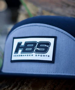 HB Sports Headbanger Sports Lifestyle Pacific P787 6-Panel Arch Snapback Hat: Black / Heather Grey 13 HB Sports Headbanger Sports Lifestyle Pacific P787 6-Panel Arch Snapback Hat: Black / Heather Grey -wp populaire magasin 29