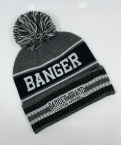 HB Sports Banger Brand Custom Heather Winter Pom-Pom Beanie -wp populaire magasin 4544cd15 713a 43a9 8af5 22167174d26f