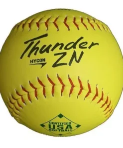 Dudley Thunder ZN HYCON 12" USA/ASA Slowpitch Softballs (DOZEN): 4A068Y