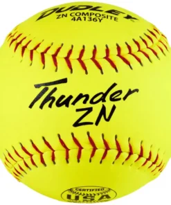 Dudley Thunder ZN .44/375 12" USA/ASA Slowpitch Softballs (DOZEN): 4A136Y