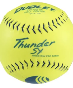 Dudley Thunder SY 11" Classic W Synthetic USSSA Slowpitch Softballs (DOZEN): 4U542Y